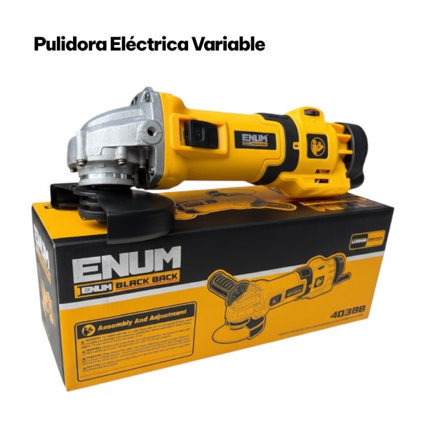 Pulidora Eléctrica de Velocidad Variable marca ENUM