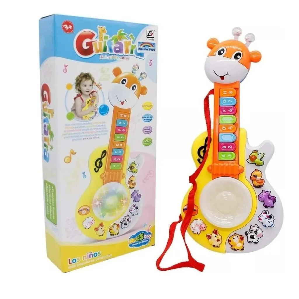 Guitarra Musical Infantil con Teclas y Sonidos