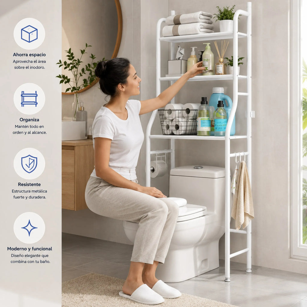 Organizador de baño