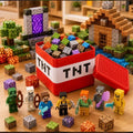 Fichas magnéticas de minecraft 200 piezas