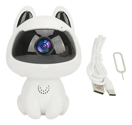 Cámara WiFi Mini 1080P con Visión Nocturna y Detección de Movimiento