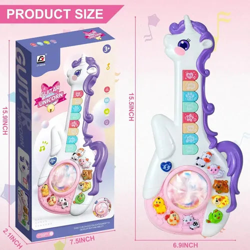Guitarra Musical Infantil Unicornio