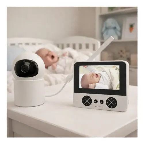 Monitor de Bebé con Cámara y Pantalla 720P