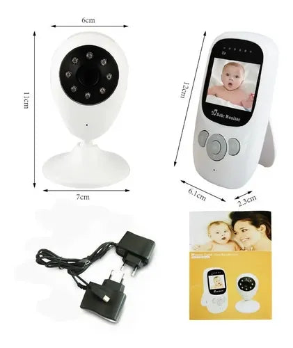 Monitor para Bebé con Cámara y Pantalla