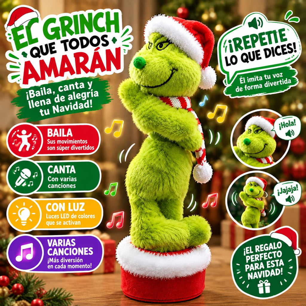 El Grinch Navideño Interactivo – Baila, Canta y Repite