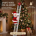Papá Noel Escalador para Árbol de Navidad