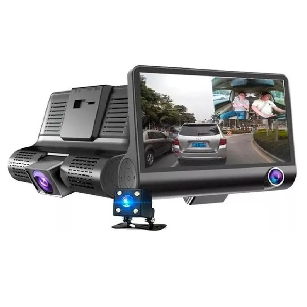 Cámara DVR para Auto 3 Cámaras Full HD 1080P