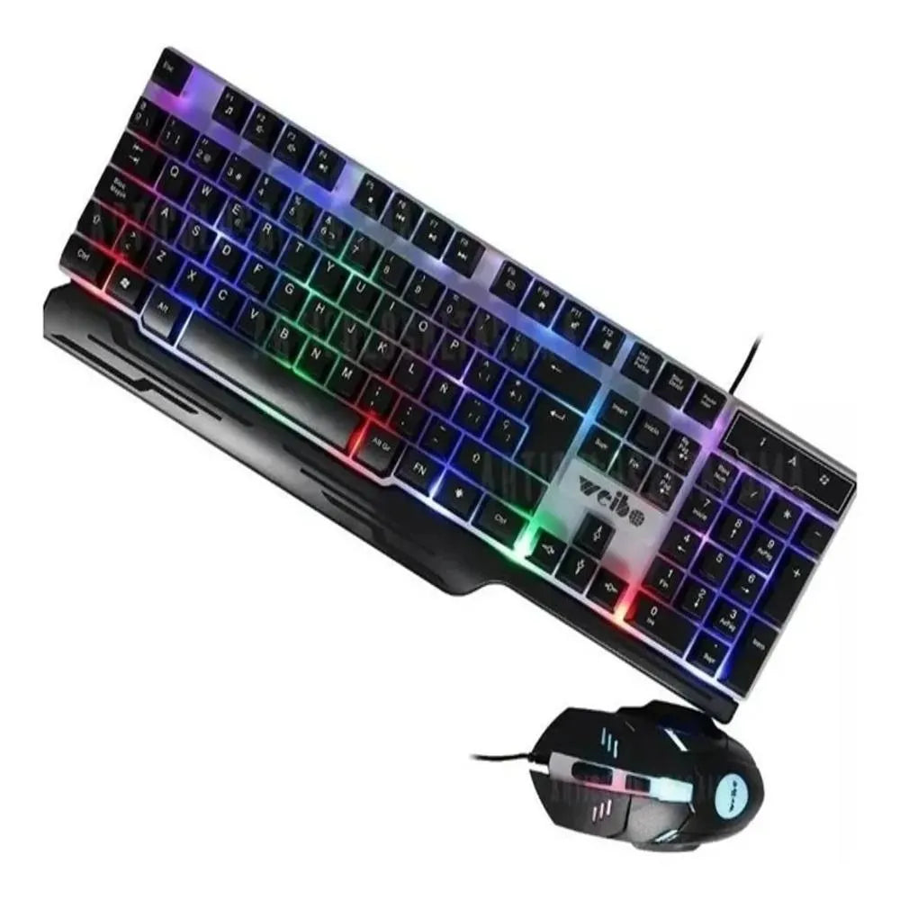 Teclado y Mouse Gamer WB-550