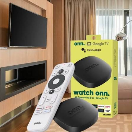 Onn. Google TV 4K Streaming Box