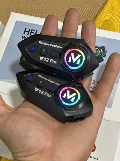 Intercomunicador Inalámbrico para Casco V12 Pro X2