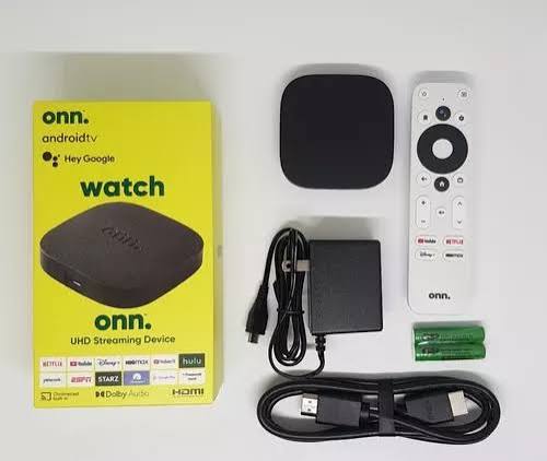 Onn. Google TV 4K Streaming Box