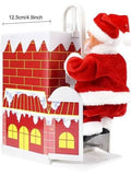 Papá Noel Escalador Decorativo de Navidad