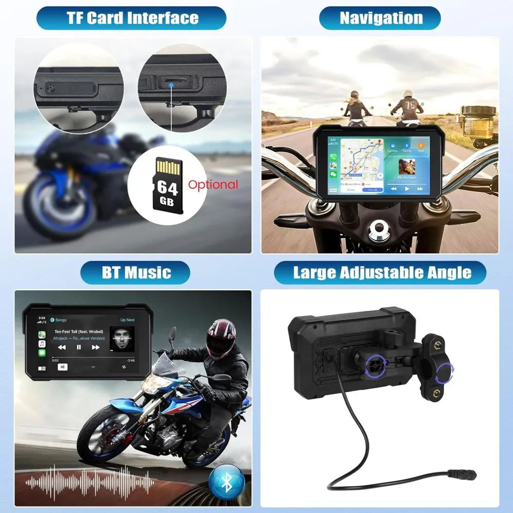 Pantalla Inteligente para Motocicleta – Smart Motorcycle Display