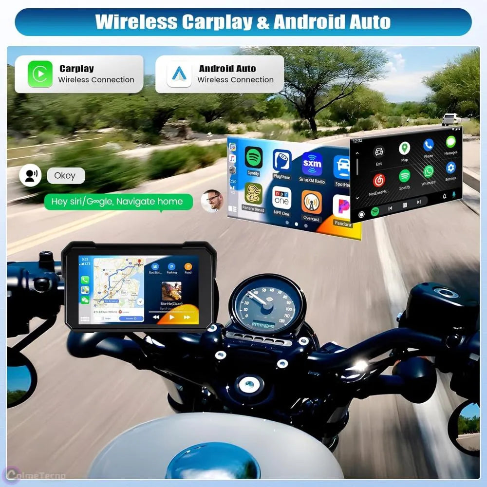 Pantalla Inteligente para Motocicleta – Smart Motorcycle Display