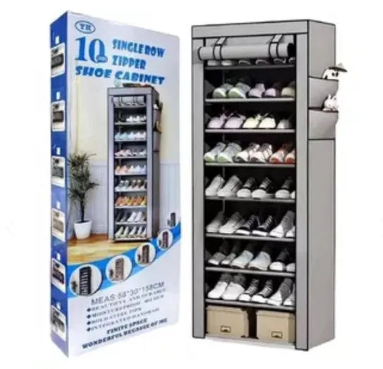 Organizador de Zapatos en Tela 10 Niveles