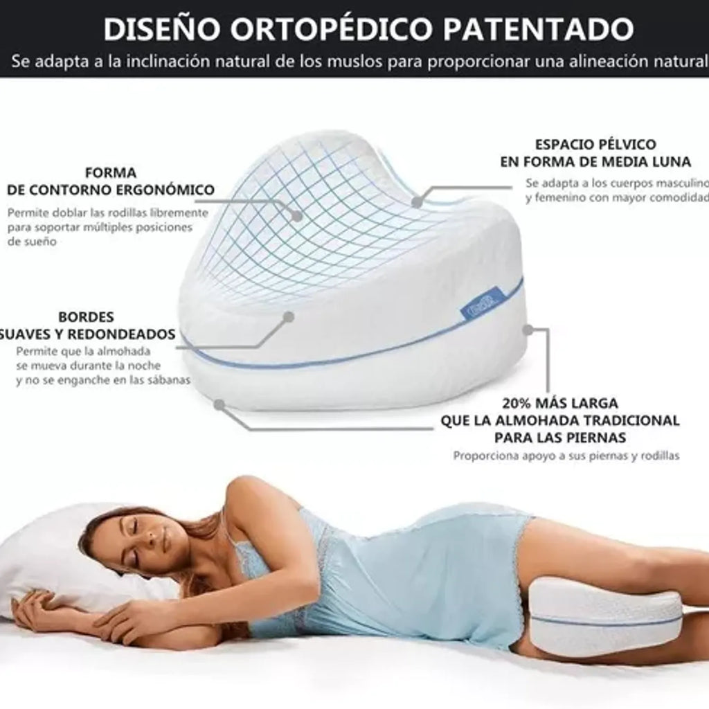 Cojín Ortopédico para Piernas y Rodillas