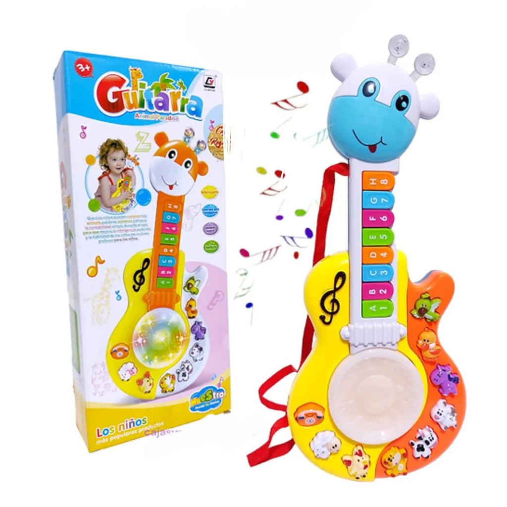 Guitarra Musical Infantil con Teclas y Sonidos